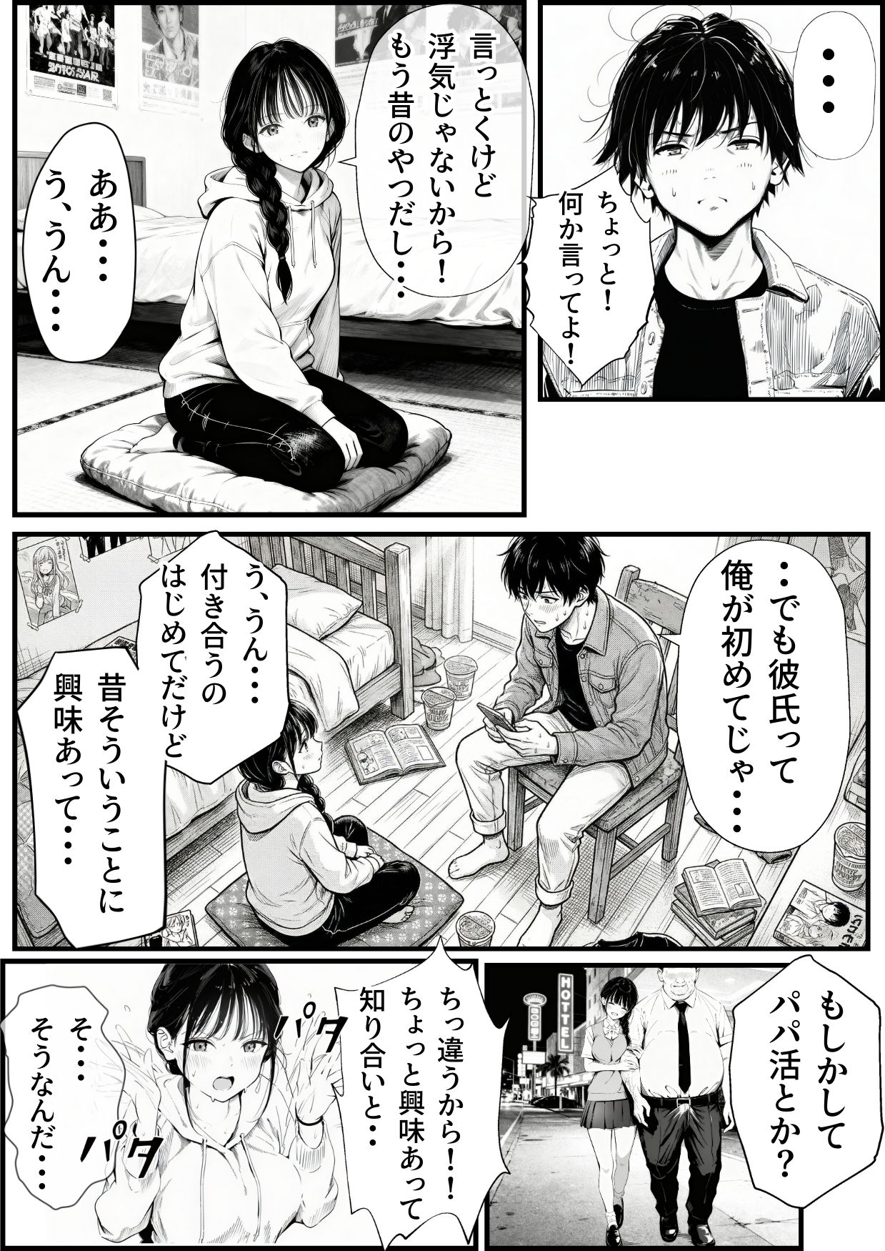 マグロだと思ってた俺の彼女、バ先の店長に超開発済みだった件